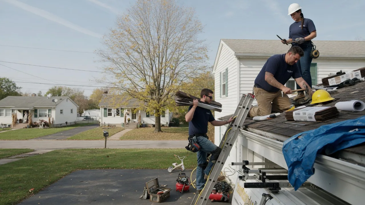 Local Roofing Contractors in Taylorville, IL near me